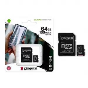 MEMORIA MICRO-SD 64 GB. CLASS 10 KINGSTON