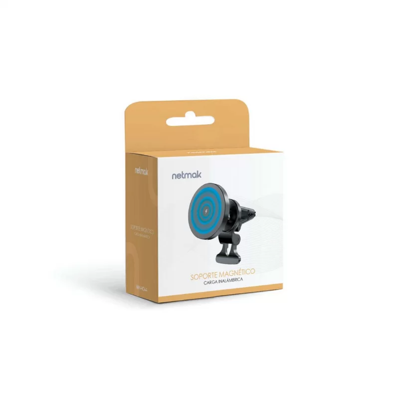 SOPORTE P/CEL NETMAK NM-HC44 MAGSAFE C/CARGA INALAMBRICA