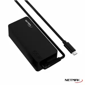 FUENTE NOTEBOOK USB-C NETMAK NM-1265