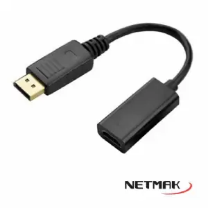 ADAPTADOR DISPLAYPORT A HDMI NETMAK NM-C102