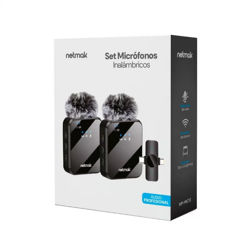 MICROFONOS INALAMBRICOS COBRATEROS (X2) NM-MC14