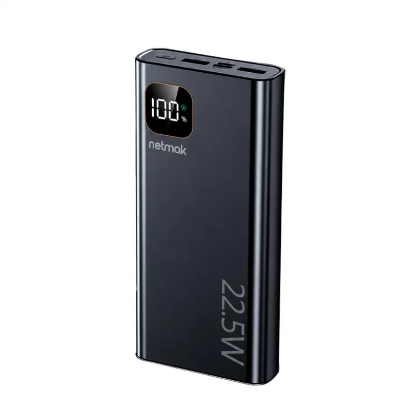 POWER BANK 20.000 MAH NETMAK NM-PB13 22.5W