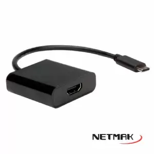 CONVERSOR USB-C A HDMI NETMAK NM-TC66