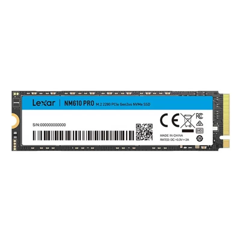 SSD 500 GB. M.2 NVME LEXAR NM610 PRO
