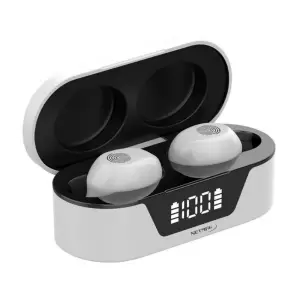 AURICULARES BLUETOOTH NETMAK NM-BIZA BLANCO
