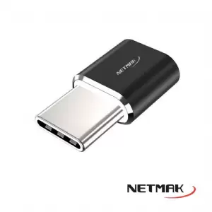 ADAPTADOR OTG USB-C A MICRO-USB NETMAK NM-C103