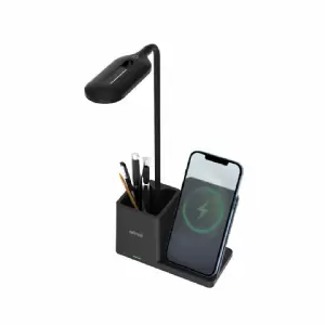 LAMPARA C/BASE INALAMBRICA NETMAK NM-CL15