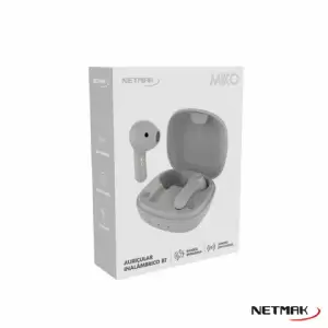 AURICULARES BLUETOOTH NETMAK NM-MIKO-W WHITE