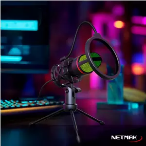 MICROFONO STREAMING NETMAK NM-MS786