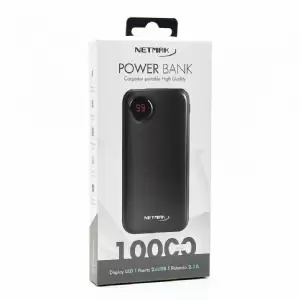 POWER BANK 10000 MAH NETMAK NM-PB2