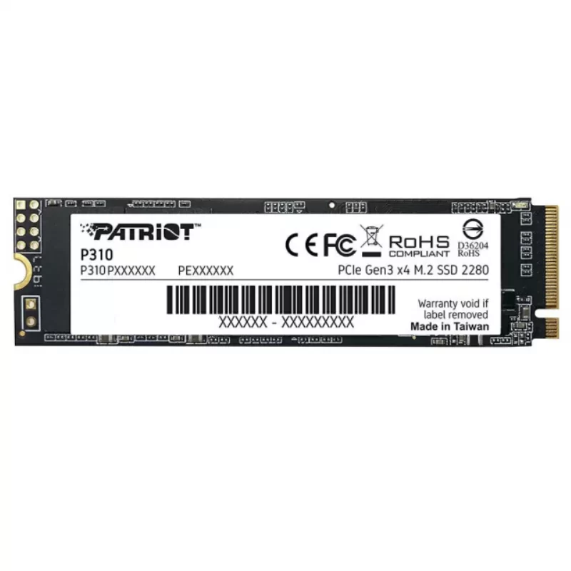 SSD 240 GB. M.2 NVME PATRIOT P310 GEN3 x4