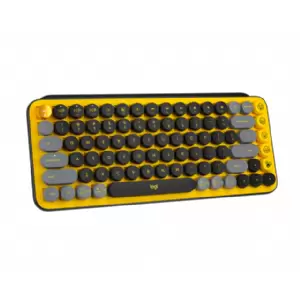 TECLADO LOGITECH MECANICO POP KEYS YELLOW
