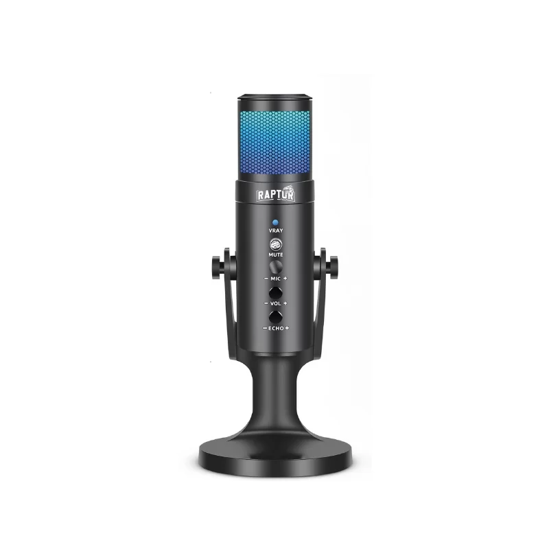 MICROFONO USB RAPTOR VOX PRO  RGB