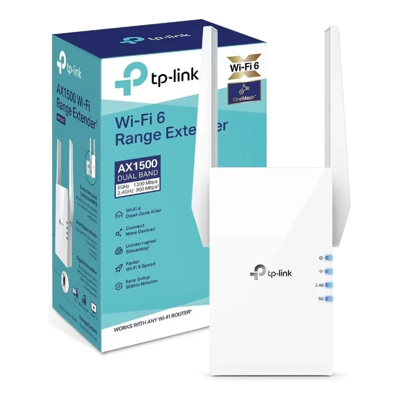 RANGE EXTENDER TP-LINK RE505X AX1500 GIGABIT