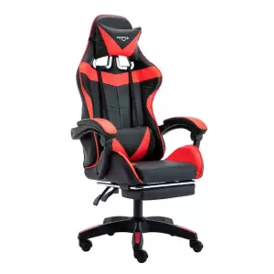 SILLA GAMER VONNE SV-G03 NEGRO/ROJO