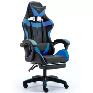 SILLA GAMER VONNE SV-G01 NEGRO/AZUL