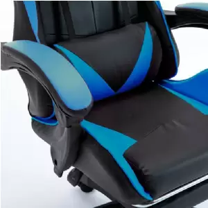 SILLA GAMER VONNE SV-G01 NEGRO/AZUL