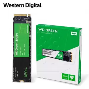 SSD 480 GB. WESTERN DIGITAL GREEN M.2 NVME