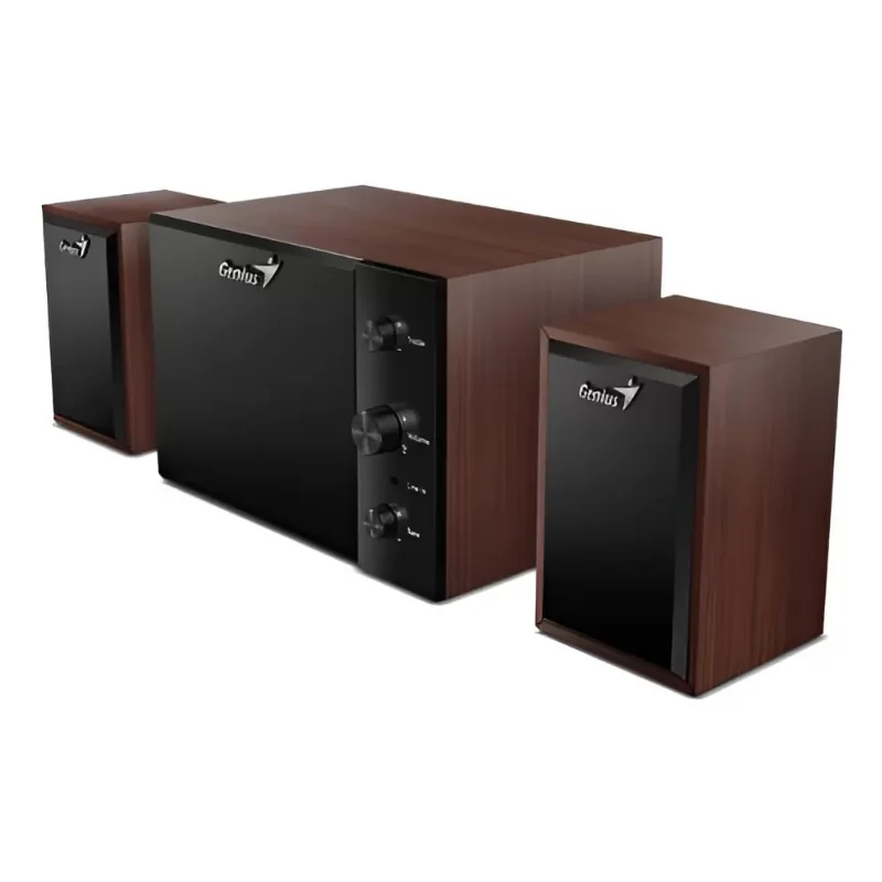 PARLANTES 2.1 GENIUS SW-2.1 350 WOOD