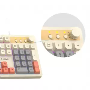 TECLADO Y MOUSE NETMAK NM-TM34 MINIMALISTA