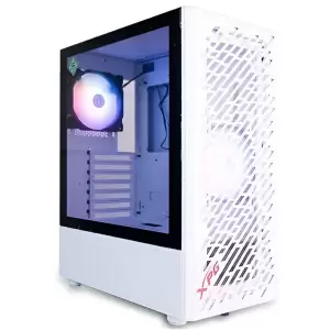 GABINETE XPG VALOR MESH WHITE 4 FANS ARGB