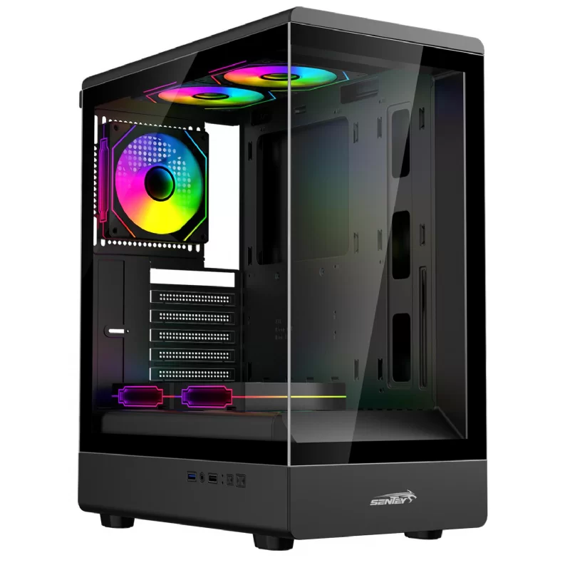 GABINETE SENTEY WALKER 360 WHITE 6 FAN ARGB