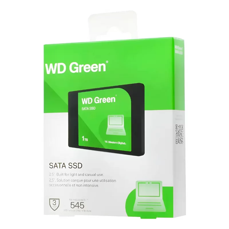 SSD 500 GB. SATA3 WESTERN DIGITAL GREEN
