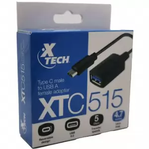 CABLE OTG TYPE C A USB 3.0 XTC-515