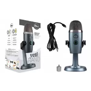 MICROFONO BLUE YETI NANO SHADOW GREY