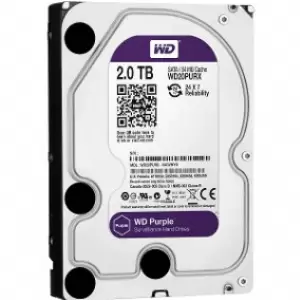 HDD 2 TB. SATA3 WESTERN DIGITAL PURPLE