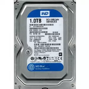 HDD 1 TB. SATA3 WESTERN DIGITAL 64 MB. BLUE