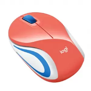 MOUSE INALAMBRICO LOGITECH M187 CORAL
