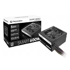 FUENTE ATX 600W THERMALTAKE SMART WHITE 80 PLUS