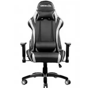 SILLA GAMER RAIDMAX DK-706 BLACK/WHITE