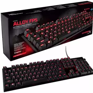 TECLADO HYPERX ALLOY FPS PRO MECANICO CHERRY BLUE