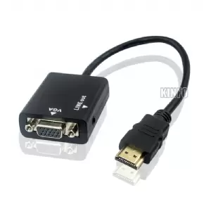 CABLE ADAPTADOR HDMI A VGA C/AUDIO NETMAK NM-C81A