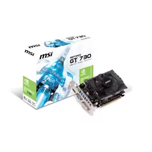 VIDEO GEFORCE GT730 2 GB. DDR3 MSI N7302GD3