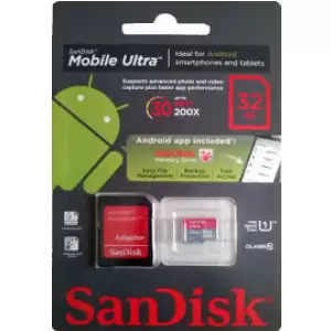 MEMORIA MICRO-SD 32 GB. CLASS 10 SANDISK
