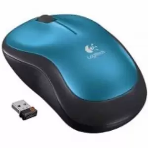 MOUSE WIRELESS LOGITECH M185 BLUE